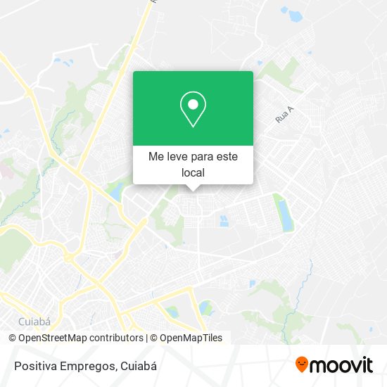 Positiva Empregos mapa