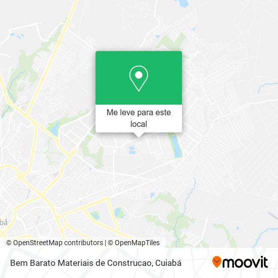 Bem Barato Materiais de Construcao mapa