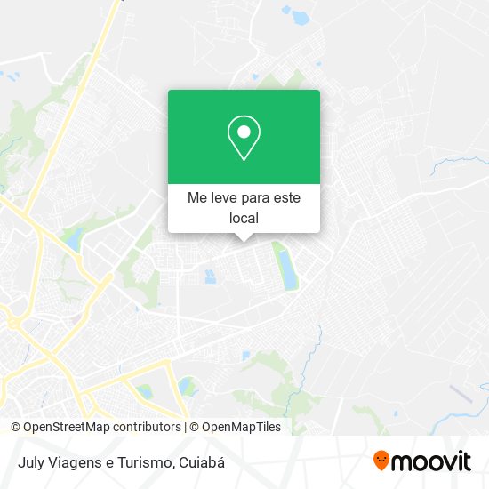 July Viagens e Turismo mapa