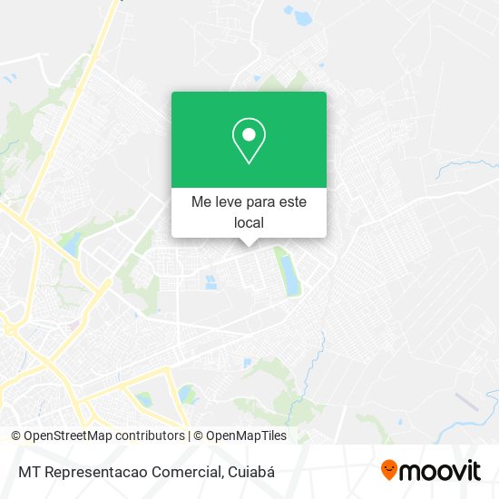 MT Representacao Comercial mapa
