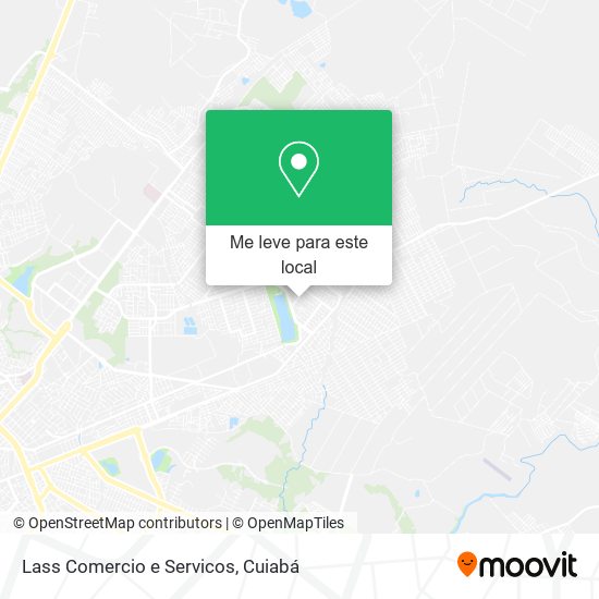 Lass Comercio e Servicos mapa