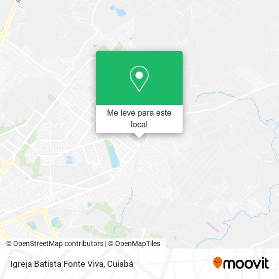 Igreja Batista Fonte Viva mapa