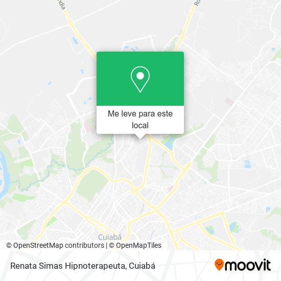 Renata Simas Hipnoterapeuta mapa