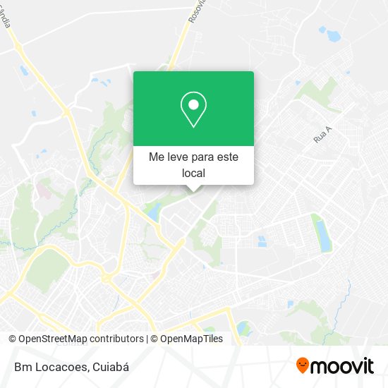 Bm Locacoes mapa