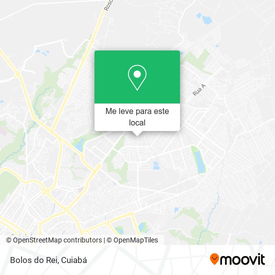 Bolos do Rei mapa