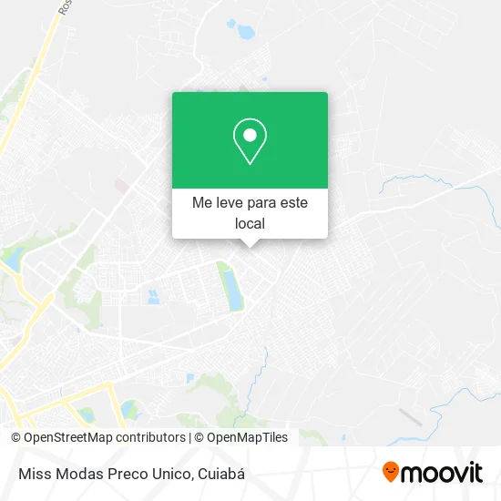Miss Modas Preco Unico mapa