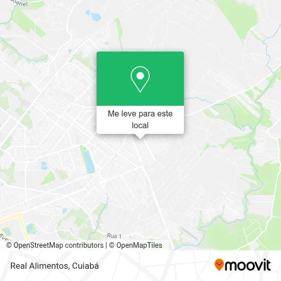 Real Alimentos mapa