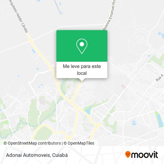 Adonai Automoveis mapa