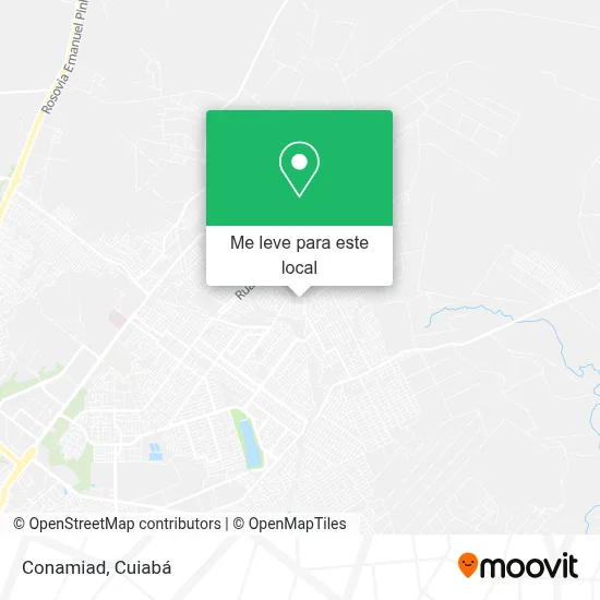 Conamiad mapa