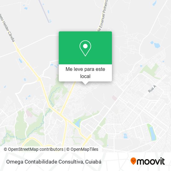 Omega Contabilidade Consultiva mapa