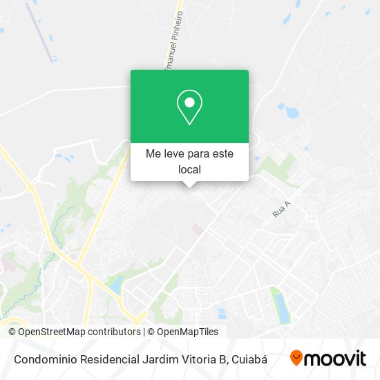Condominio Residencial Jardim Vitoria B mapa