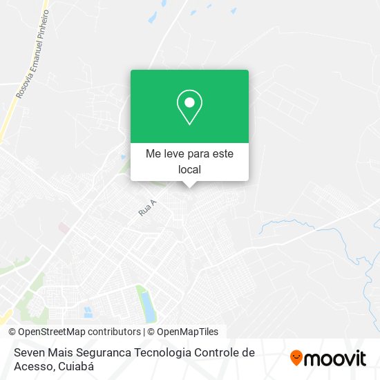 Seven Mais Seguranca Tecnologia Controle de Acesso mapa