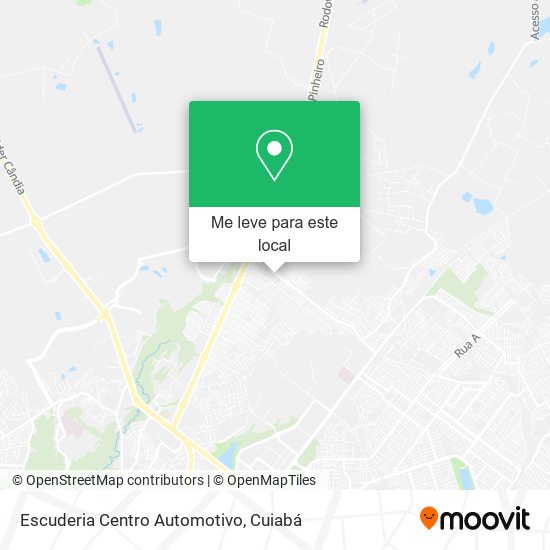 Escuderia Centro Automotivo mapa