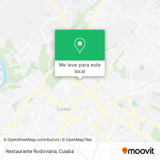 Restaurante Rodoviária mapa