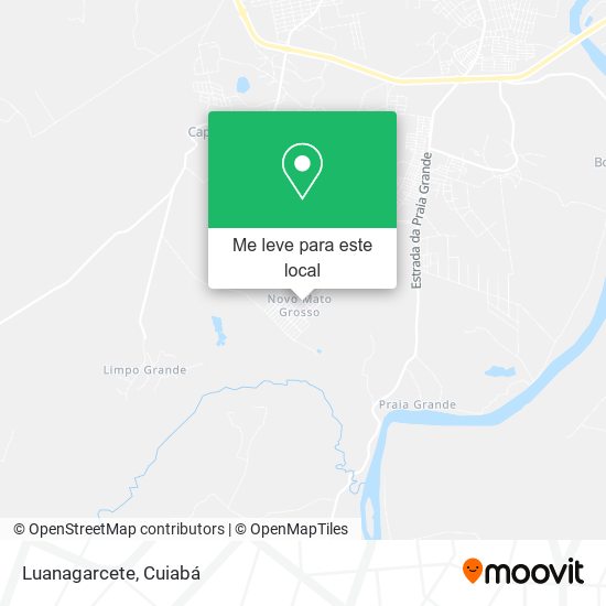 Luanagarcete mapa