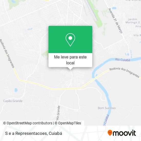 S e a Representacoes mapa