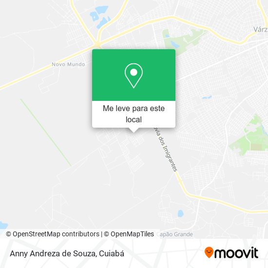 Anny Andreza de Souza mapa