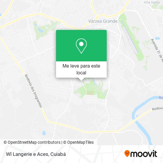 Wl Langerie e Aces mapa
