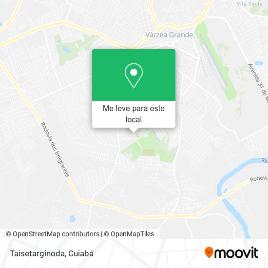 Taisetarginoda mapa