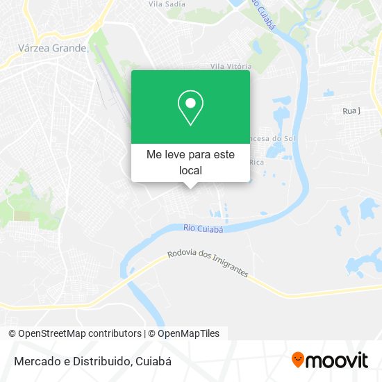 Mercado e Distribuido mapa