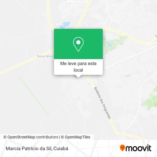 Marcia Patrício da Sil mapa