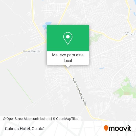 Colinas Hotel mapa