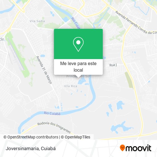 Joversinamaria mapa