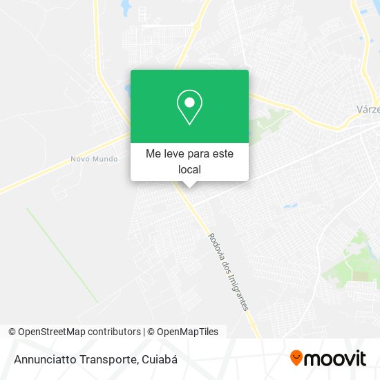 Annunciatto Transporte mapa