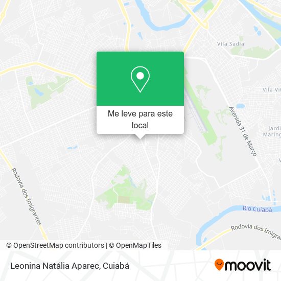 Leonina Natália Aparec mapa