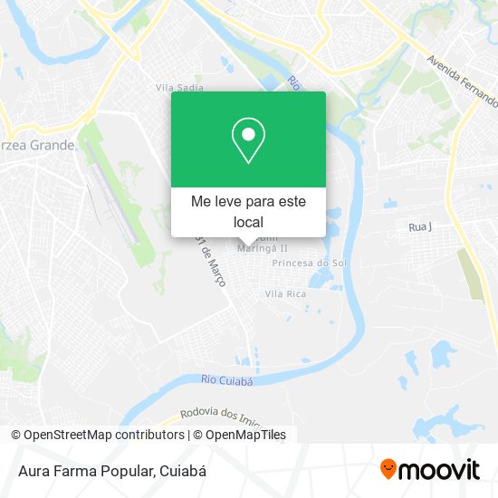Aura Farma Popular mapa