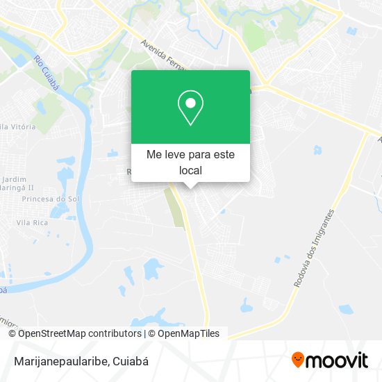 Marijanepaularibe mapa