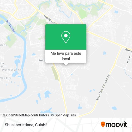 Shuailacristiane mapa