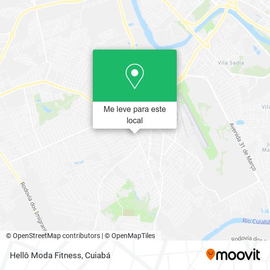 Hellô Moda Fitness mapa