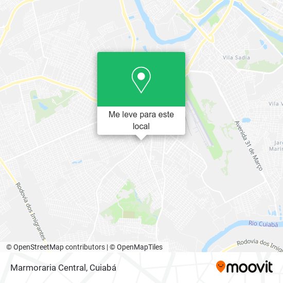 Marmoraria Central mapa