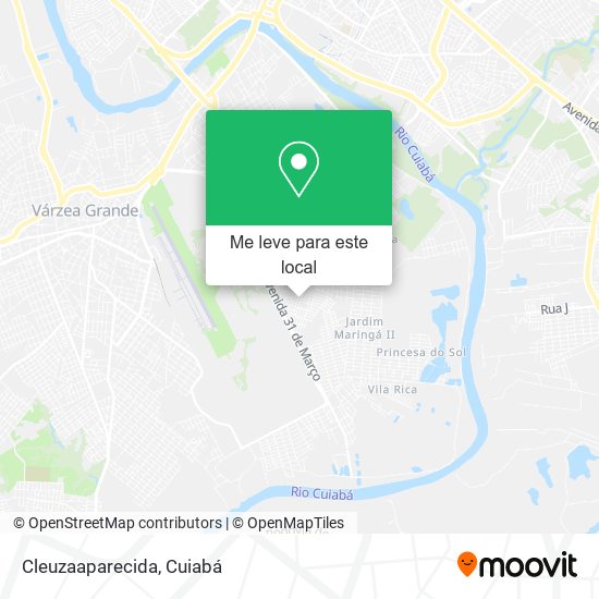 Cleuzaaparecida mapa