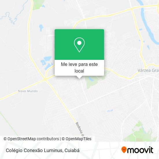 Colégio Conexão Luminus mapa