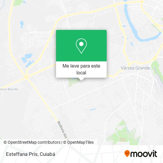 Esteffana Pris mapa