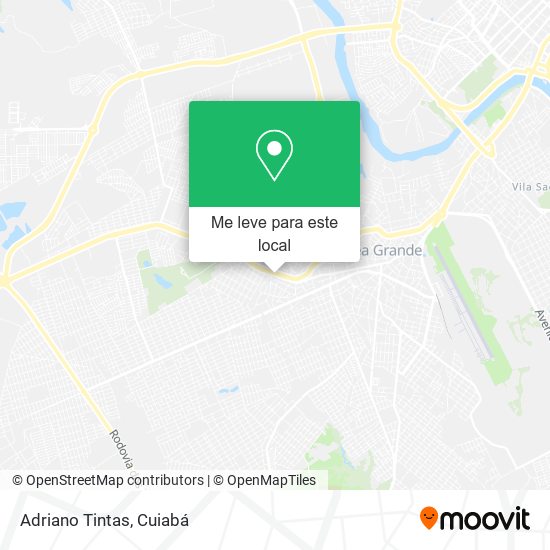Adriano Tintas mapa