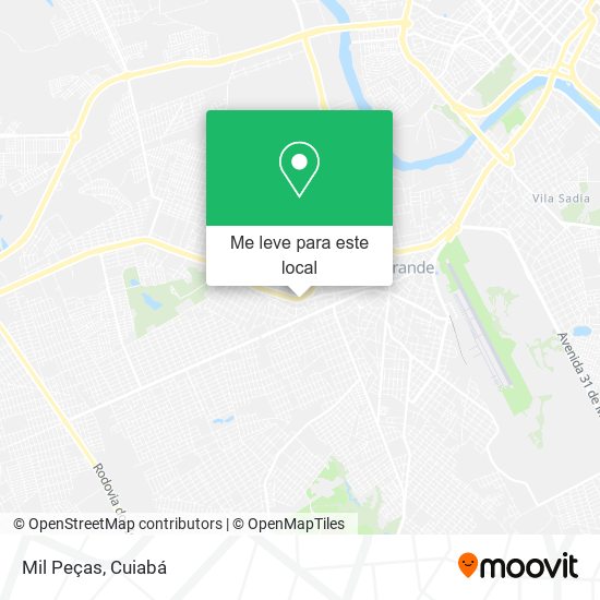 Mil Peças mapa