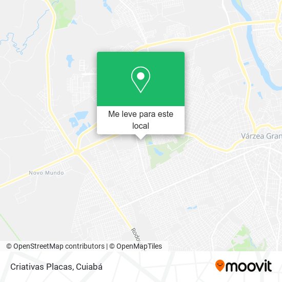 Criativas Placas mapa
