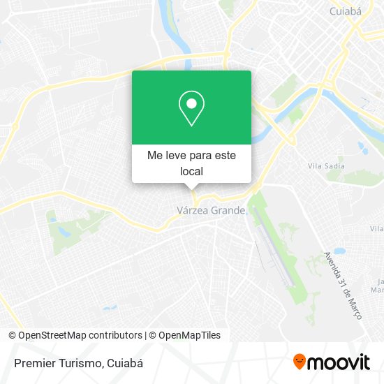 Premier Turismo mapa