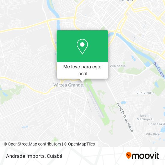Andrade Imports mapa