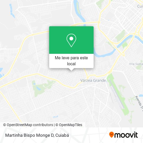 Martinha Bispo Monge D mapa