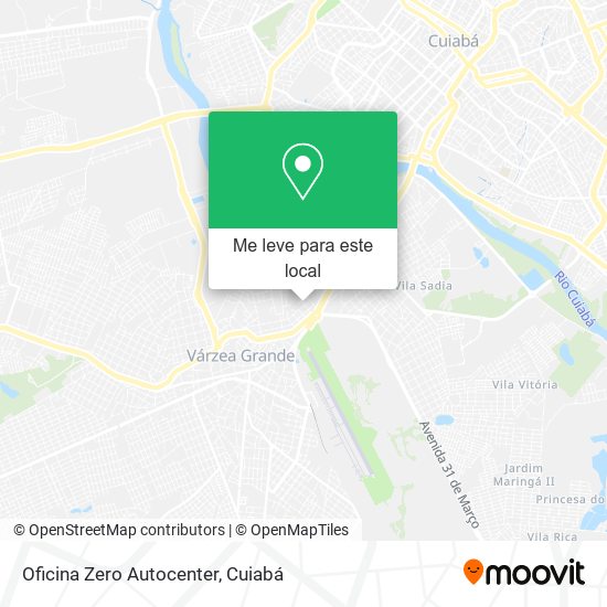 Oficina Zero Autocenter mapa