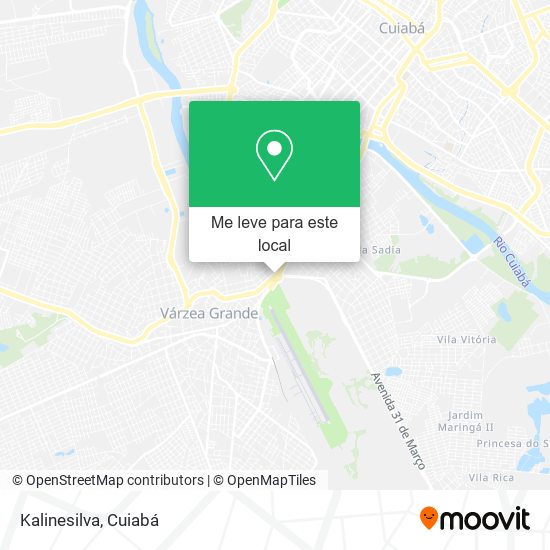 Kalinesilva mapa