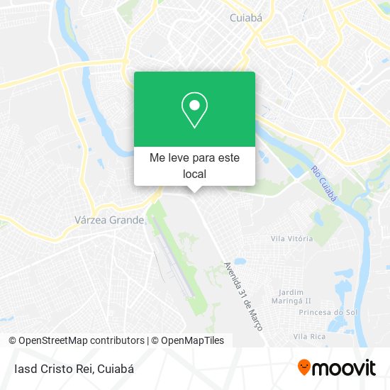 Iasd Cristo Rei mapa