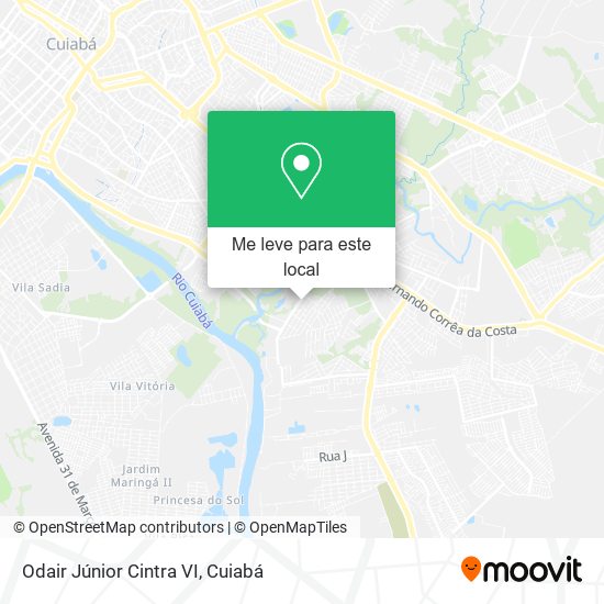 Odair Júnior Cintra VI mapa