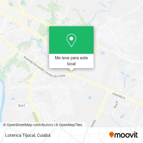 Loterica Tijucal mapa