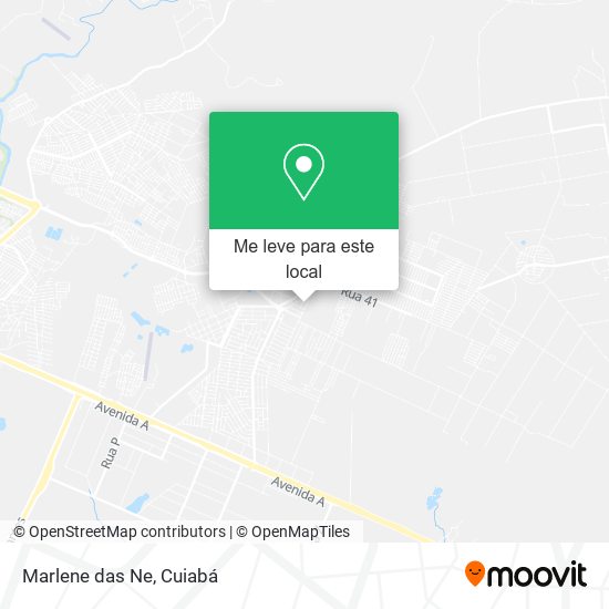 Marlene das Ne mapa