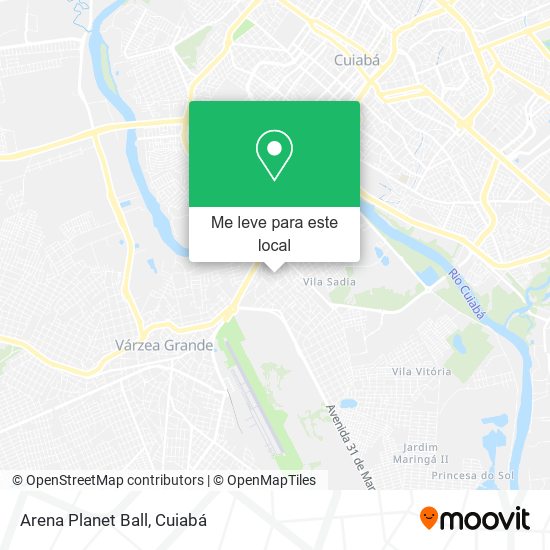 Arena Planet Ball mapa